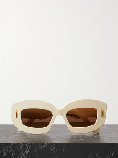 Loewe Eyewear Screen square-frame acetate sunglasses at Collagerie