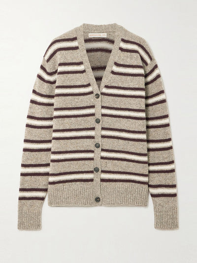 &Daughter Striped wool cardigan at Collagerie