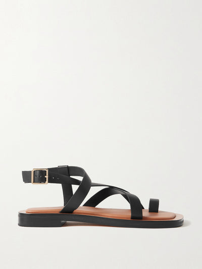 A.Emery X Matteau Spargi leather sandals at Collagerie