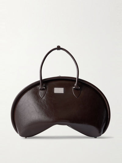 Acne Studios Bowlina leather tote at Collagerie