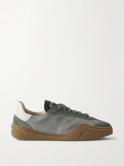 Acne Studios Suede and leather sneakers at Collagerie