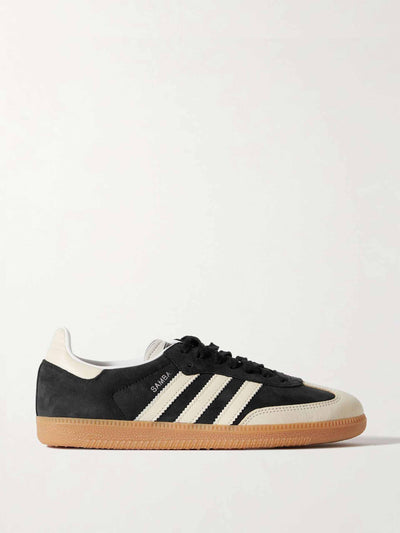 Adidas Originals Samba OG leather and suede sneakers at Collagerie
