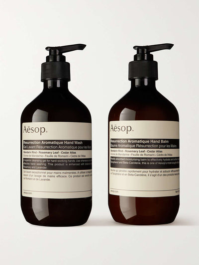 Aesop Hand wash and lotion duo at Collagerie