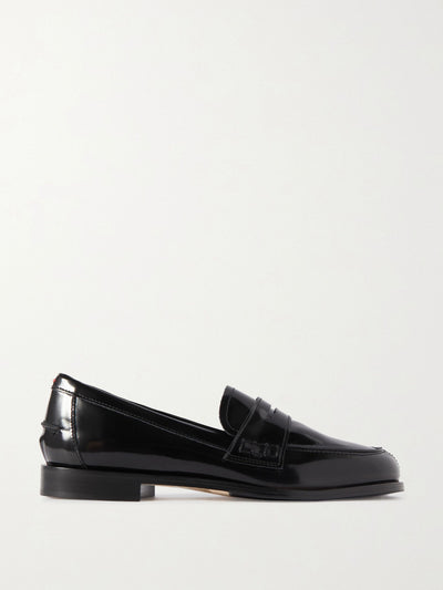 Aeyde Oscar patent-leather loafers at Collagerie