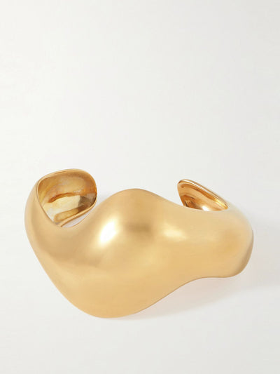 Agmes Claudia recycled gold vermeil cuff at Collagerie