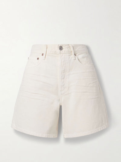 Agolde Dame denim shorts at Collagerie