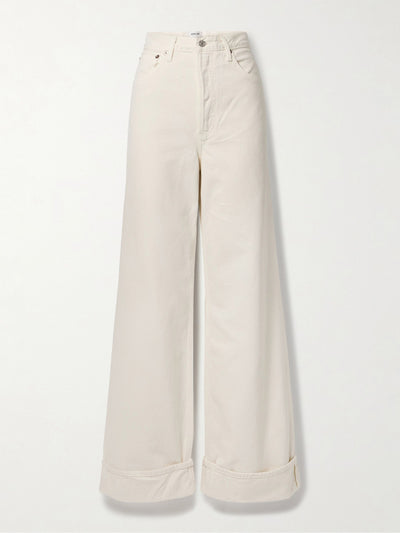 Agolde Dame high-rise wide-leg jeans at Collagerie