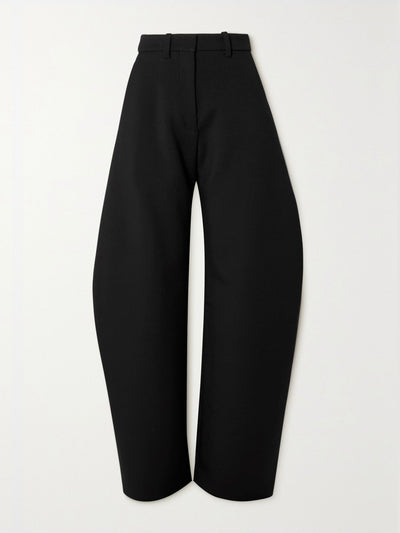 Alaïa Archetypes tapered stretch-wool gabardine pants at Collagerie