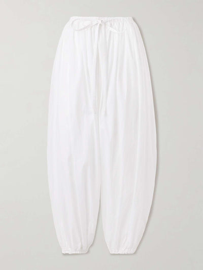 Alaïa Cotton tapered pants at Collagerie