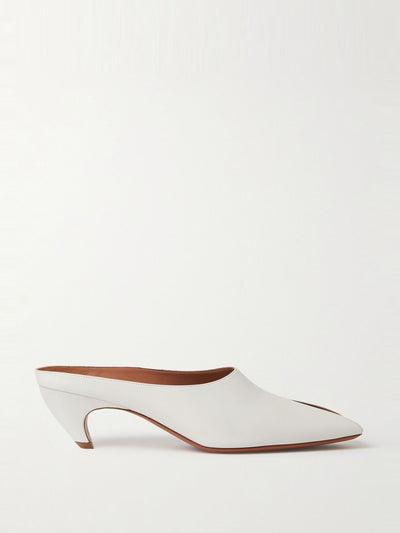 Alaïa Leather mules at Collagerie