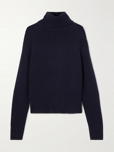 Allude Wool and cashmere-blend turtleneck sweater at Collagerie