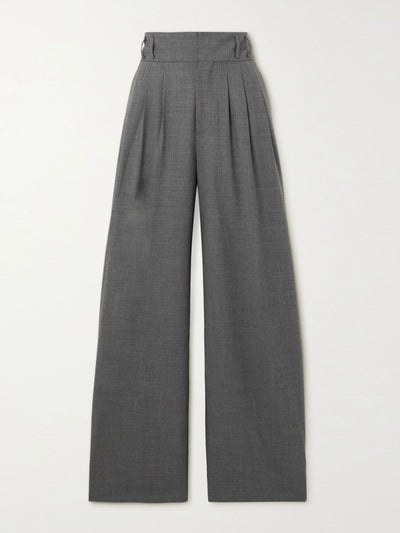 Altuzarra Tyr pleated woven wide-leg pants at Collagerie