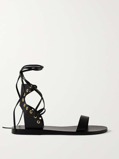 Ancient Greek Sandals Embiria embellished leather sandals at Collagerie