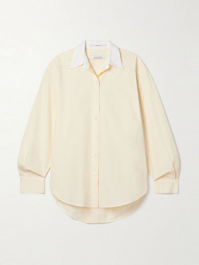 Another Tomorrow Organic cotton-poplin shirt at Collagerie