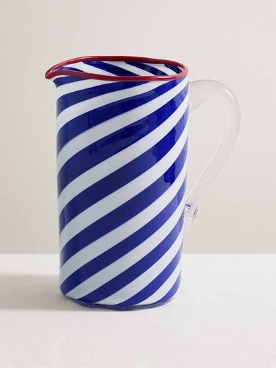 Aquazzura Casa Lido Murano glass pitcher at Collagerie