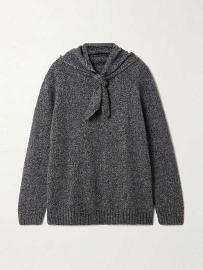 Arch4 Verona organic cashmere and silk-blend sweater and scarf set at Collagerie