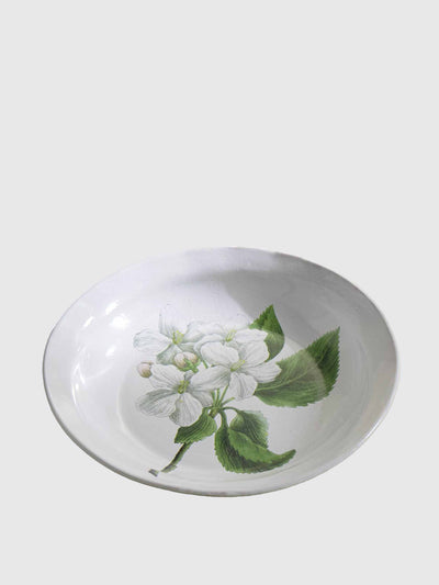 Astier De Villatte X John Derian Paradise Apple Blossom glazed ceramic platter at Collagerie