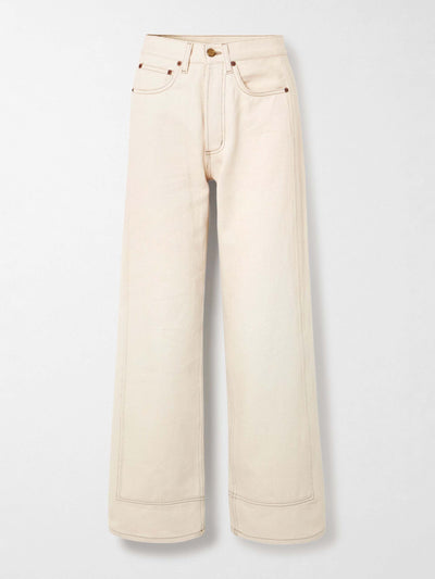 B Sides Charlot mid-rise wide-leg jeans at Collagerie