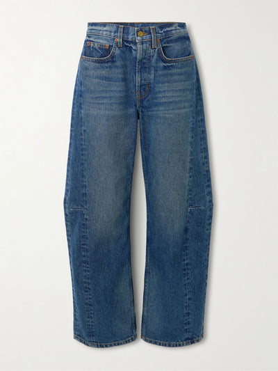 B Sides Lasso high-rise wide-leg jeans at Collagerie