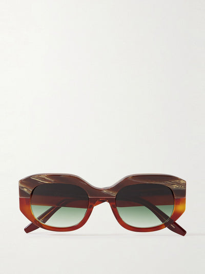 Barton Perreira Sueno round-frame acetate sunglasses at Collagerie