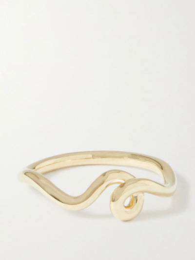 Bea Bongiasca Wave 9kt gold ring at Collagerie