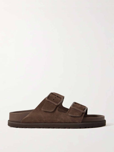 Birkenstock 1774 Arizona suede sandals at Collagerie