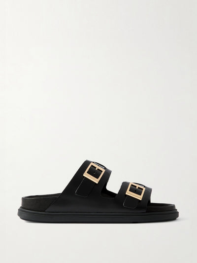 Birkenstock St. Barths leather slides at Collagerie