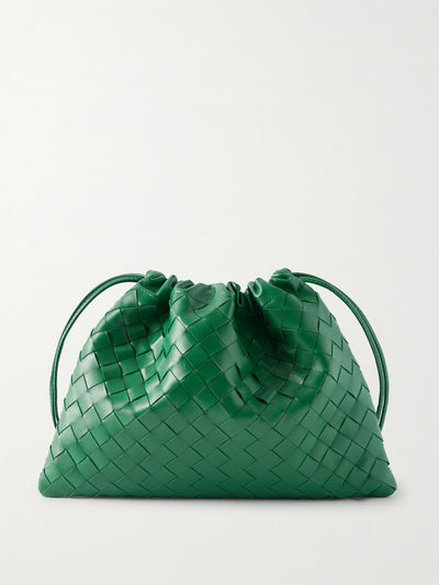 Bottega Veneta Intrecciato leather pouch at Collagerie