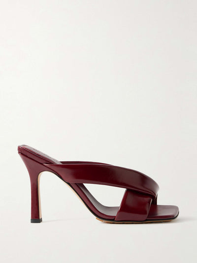 Bottega Veneta Riva padded leather mules at Collagerie