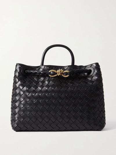 Bottega Veneta Black small leather tote at Collagerie