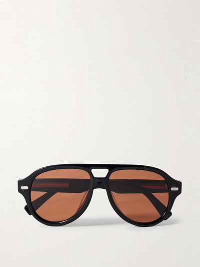 Brunello Cucinelli Eyewear Paul aviator-style acetate sunglasses at Collagerie