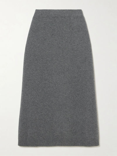 Brunello Cucinelli Cashmere midi skirt at Collagerie