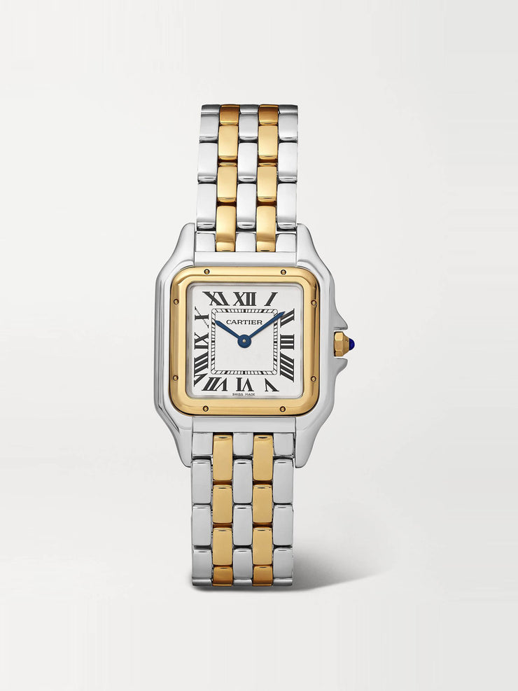 Panthère de Cartier 18kt gold and stainless steel watch Jewellery and Watches Cartier    - Collagerie