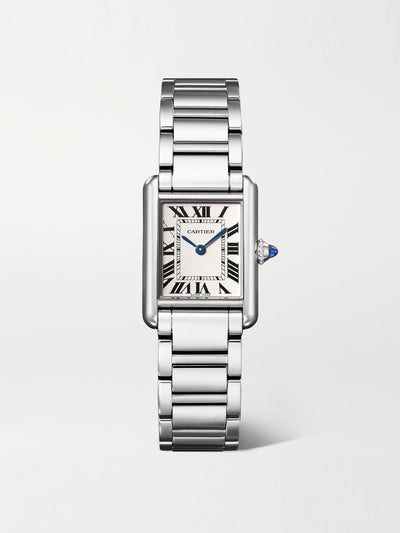 Cartier Tank Must de Cartier small SolarBeat™ 29.5mm stainless steel watch at Collagerie