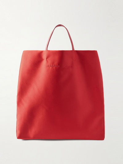 Carven Jeanne embroidered satin tote at Collagerie