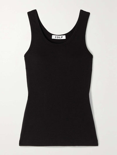 CDLP Ribbed Lyocell-blend tank at Collagerie