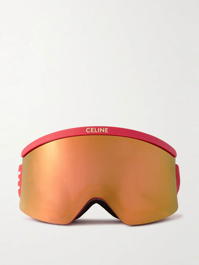 Celine Eyewear Mirrored ski goggles at Collagerie