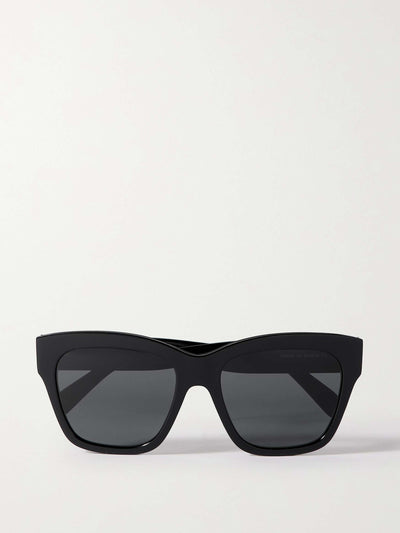 Celine Eyewear Triomphe square-frame acetate sunglasses at Collagerie