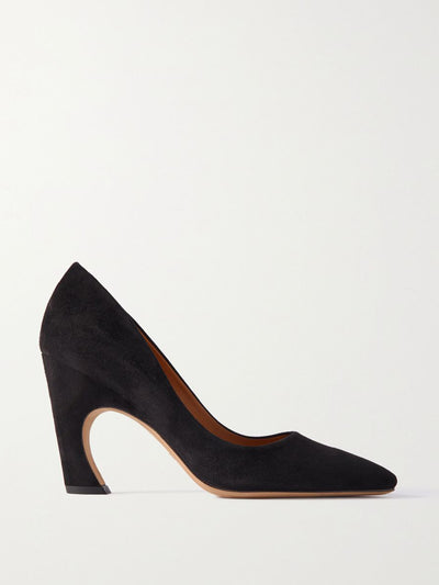 Chloé + Net Sustain Oli suede pumps at Collagerie