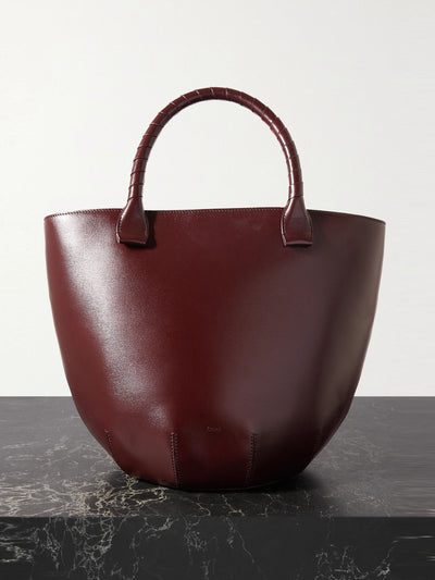 Chloé Sabia leather tote at Collagerie