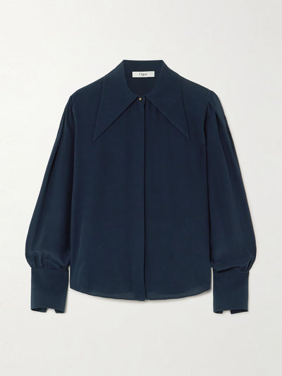 Chloé Silk crepe de chine shirt at Collagerie