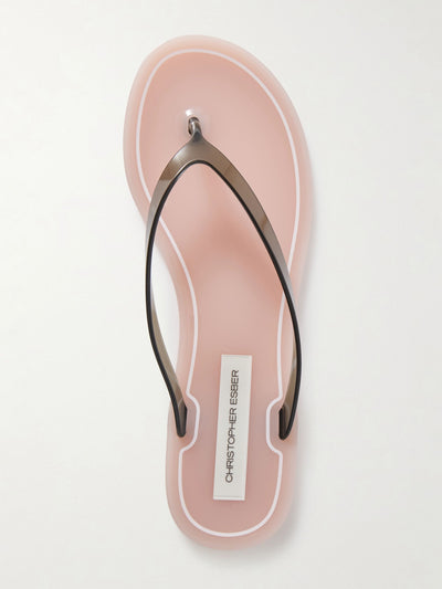 Christopher Esber Jo PVC flip flops at Collagerie
