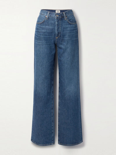 Citizens of Humanity High-rise wide-leg organic jeans at Collagerie