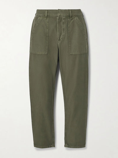 Citizens Of Humanity Leah cropped cotton straight-leg pants at Collagerie