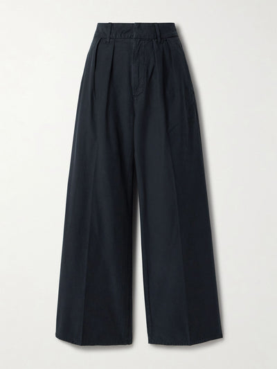 Citizens Of Humanity Petra pleated cotton wide-leg pants at Collagerie