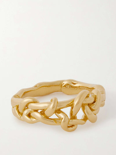 Completedworks Bond recycled gold vermeil ring at Collagerie