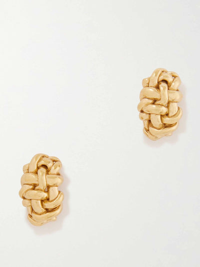 Completedworks Recycled gold vermeil earrings at Collagerie