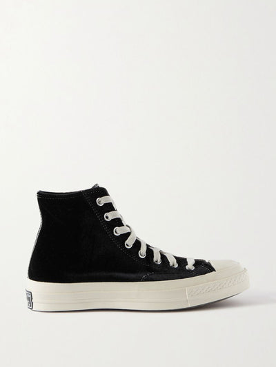 Converse Chuck 70 two-tone velvet high-top sneakers at Collagerie