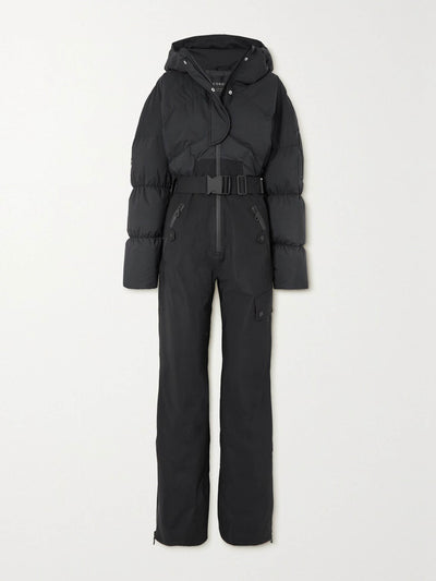 Cordova Sommet hooded belted padded ski suit at Collagerie