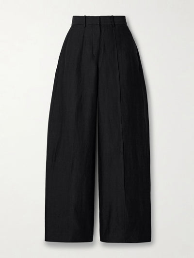 Cult Gaia Janine textured woven wide-leg pants at Collagerie